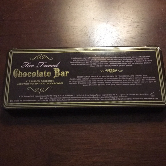 Too Faced chocolate bar palette - Picture 3 of 3